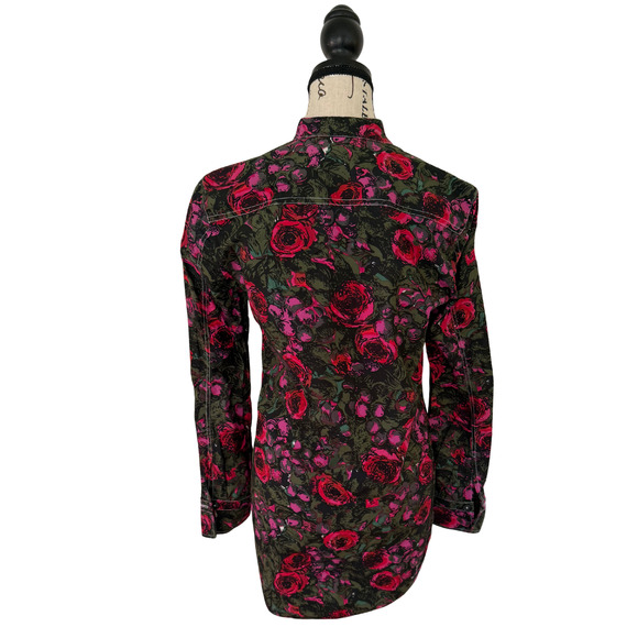 EUC $750 Marni Starlight Floral Blouse IT 38 US 2 - Picture 7 of 9